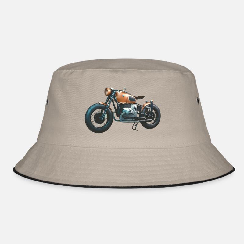motorcycle Bucket Hat