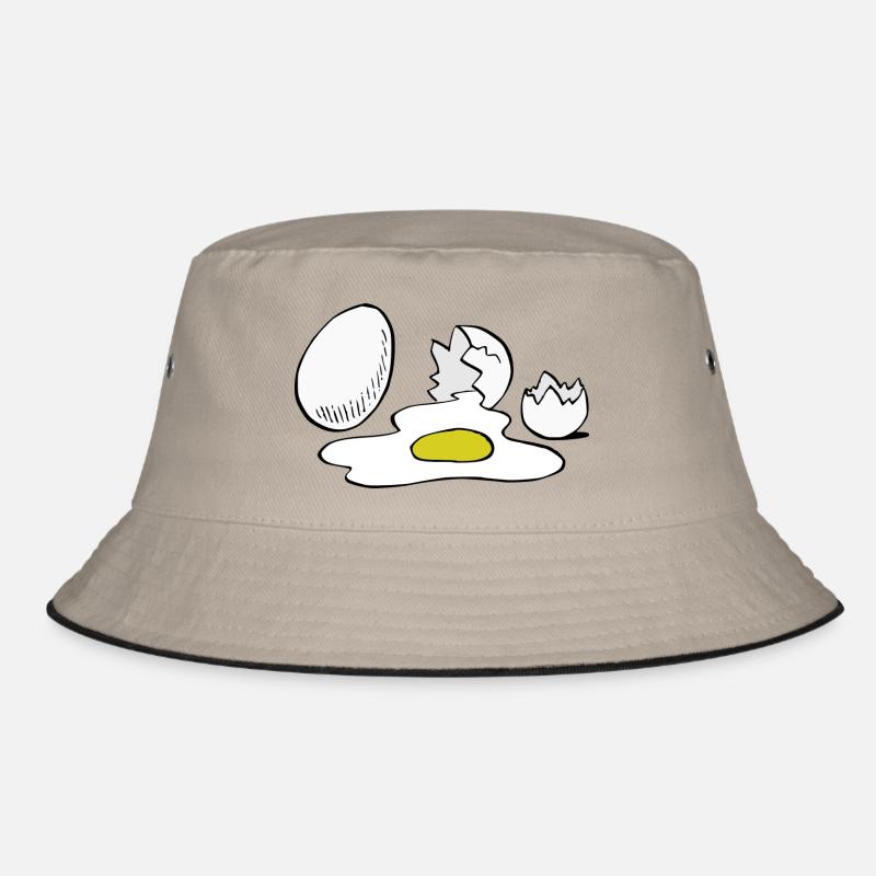 Eier,Ei,kaputt Bucket Hat