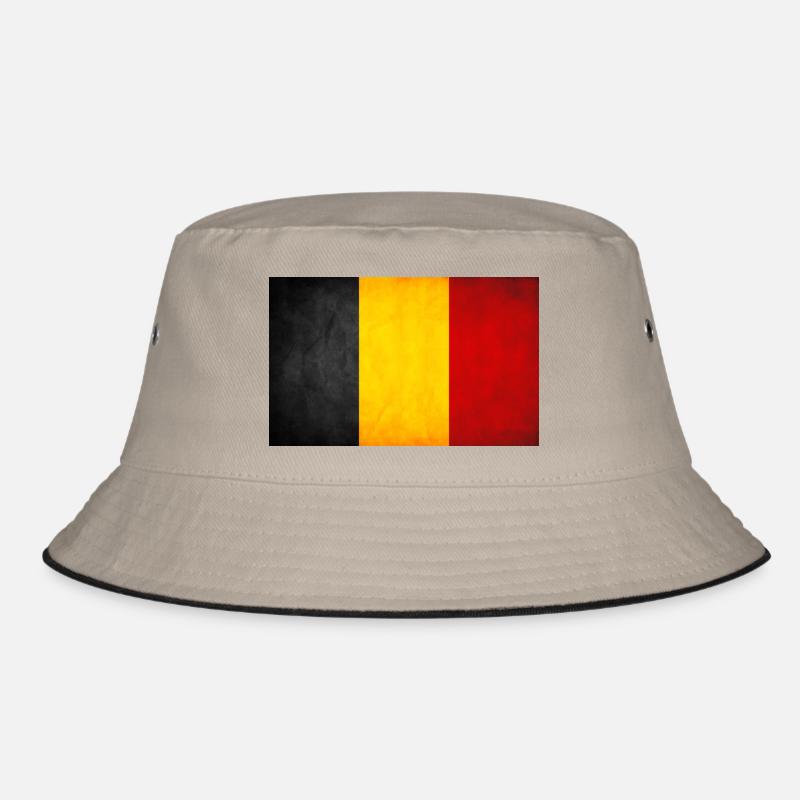 Belgien-Flagge Bucket Hat