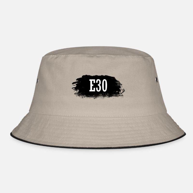E30 Schriftzug schwarz Bucket Hat