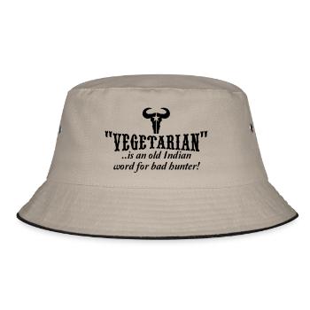 "vegetarian" is an old word for bad hunter - Bob - kaki/noir - Devant