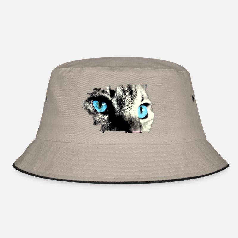 Katze mit blauen Augen! schöne Geschenkidee Bucket Hat