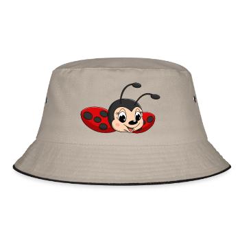 lorey.w "petite coccinelle", fille - Bob - kaki/noir - Devant