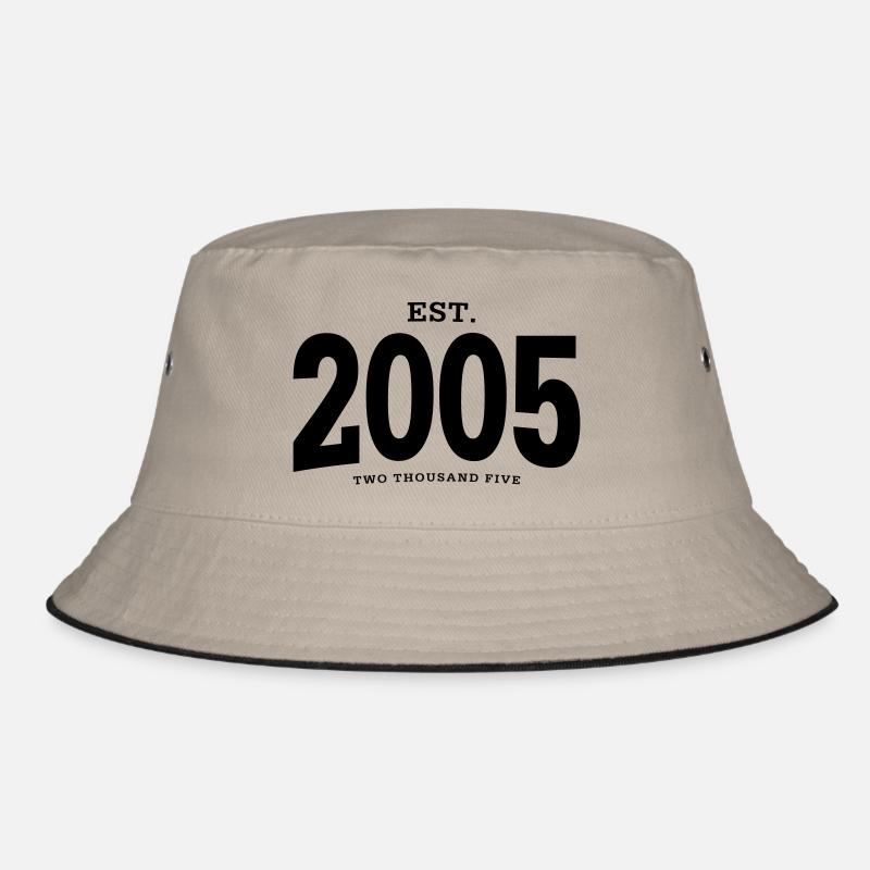 EST. 2005 Two Thousand Five Bucket Hat