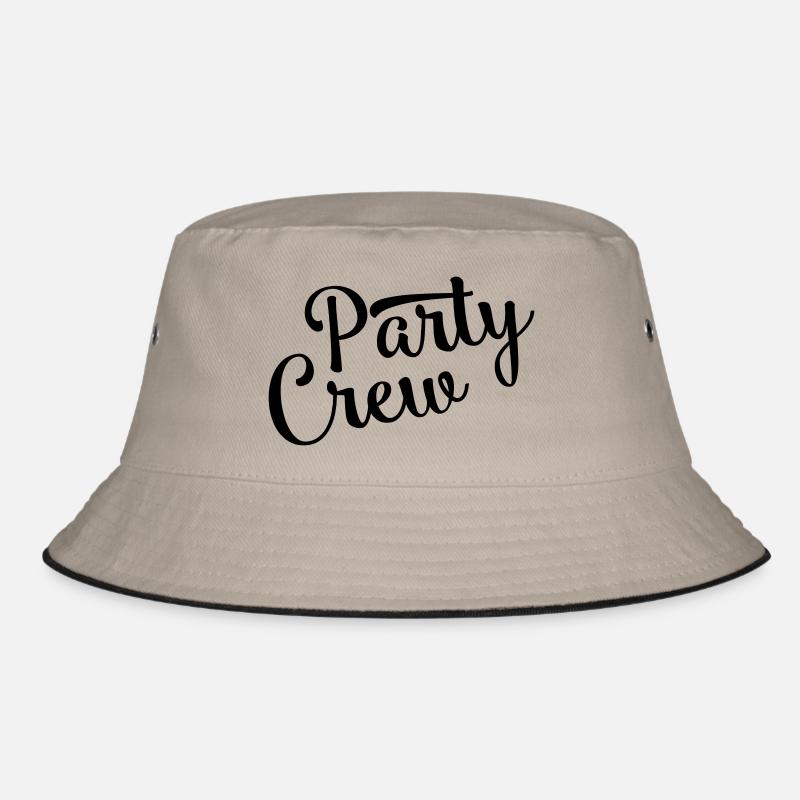 party crew design Bucket Hat