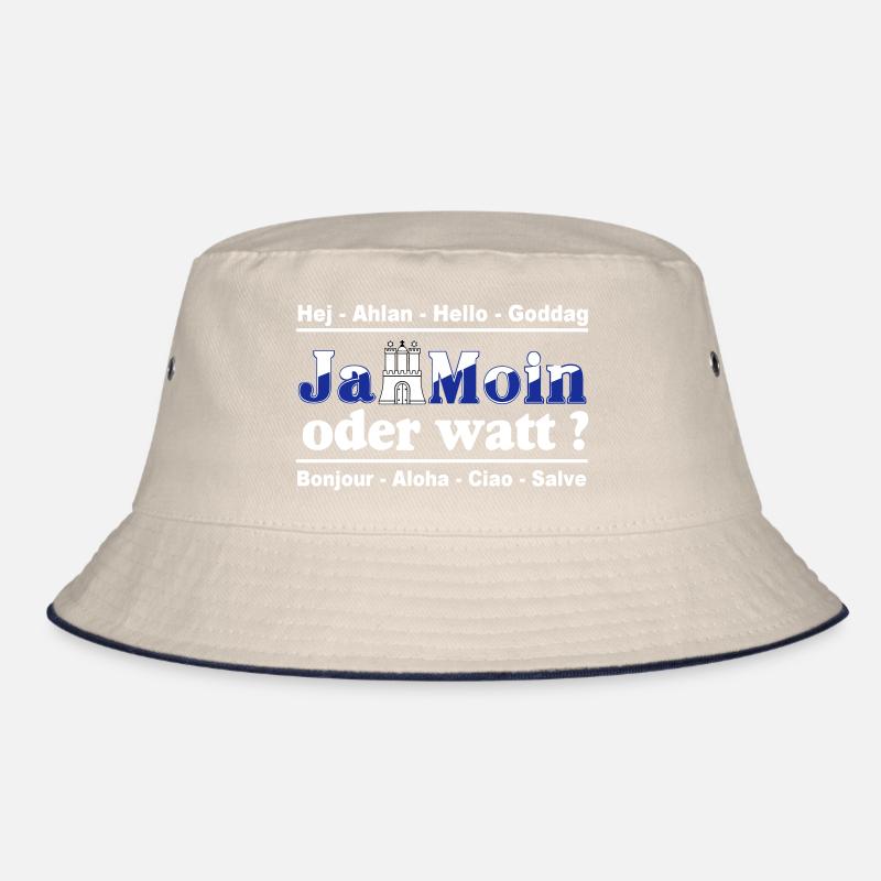 Hamburg , Tradition , Fan , Ja Moin oder watt (25) Bucket Hat