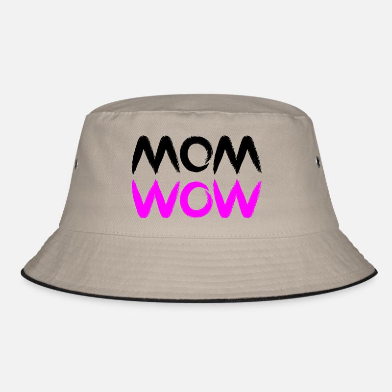 MOM WOW Bucket Hat