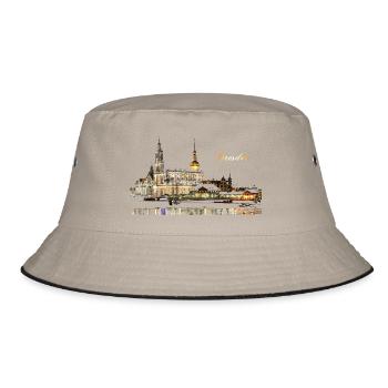 Dresden - Bucket Hat - khaki/black - Front