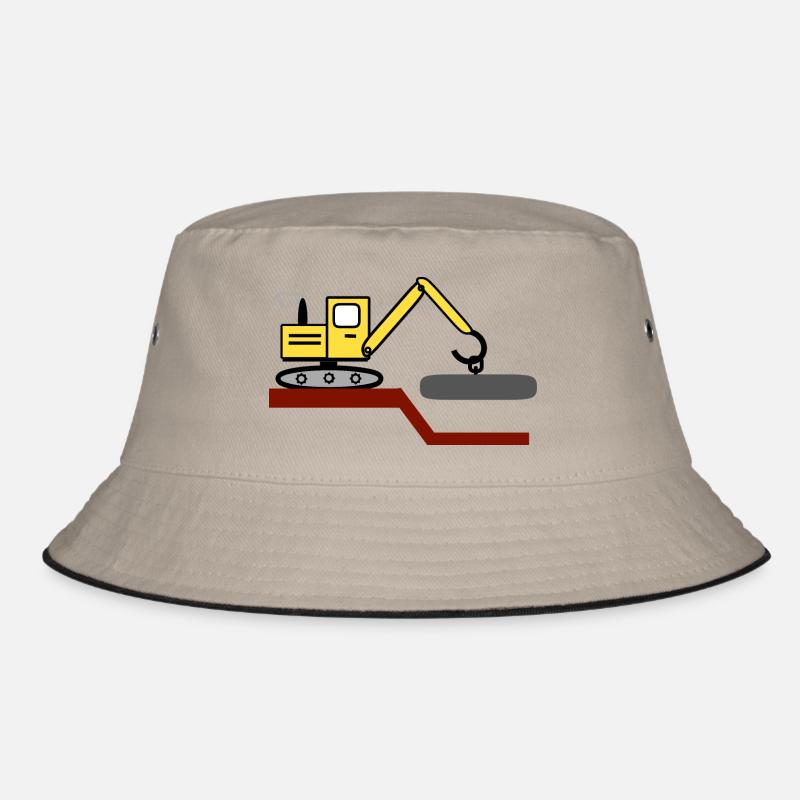 Bagger - Bucket Hat - Khaki/Schwarz