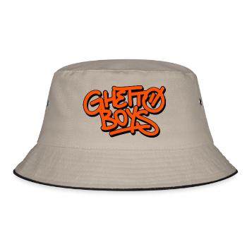 Ghetto boys - Bucket Hat - khaki/black - Front