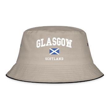 Graphique du drapeau de l’Écosse de Glasgow - Bob - kaki/noir - Devant