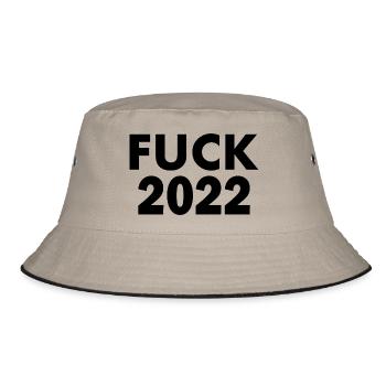 Fuck 2022 - Bob - kaki/noir - Devant