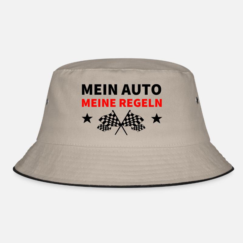Auto - Bucket Hat - Khaki/Schwarz
