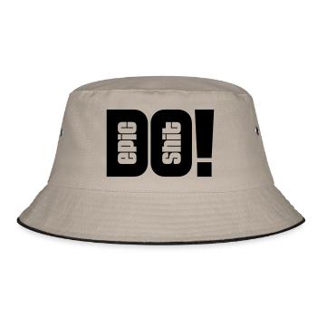 Do Epic Shit - Bucket Hat - khaki/black - Front