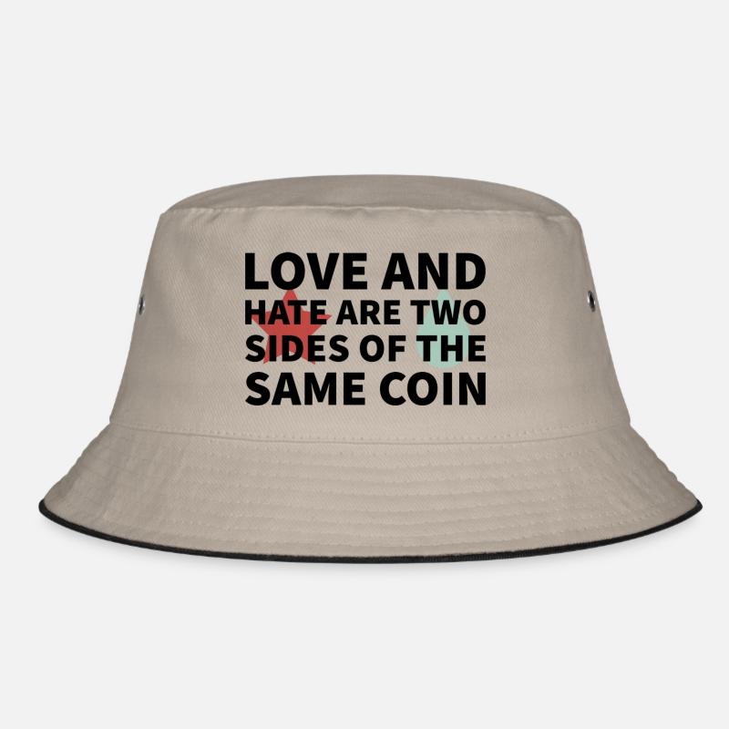 Love and Hate Bucket Hat
