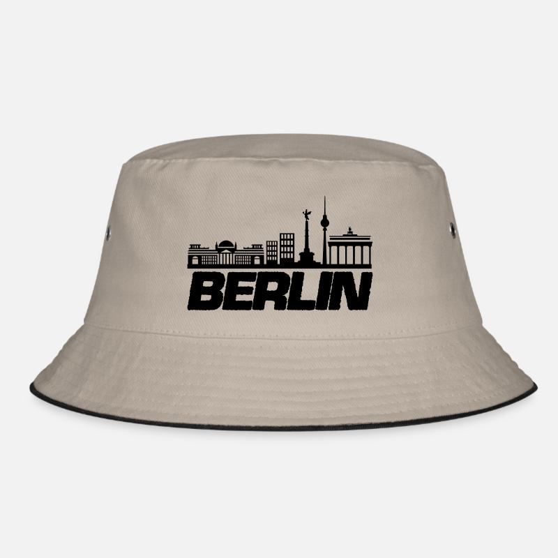 berlin skyline 1 Bucket Hat