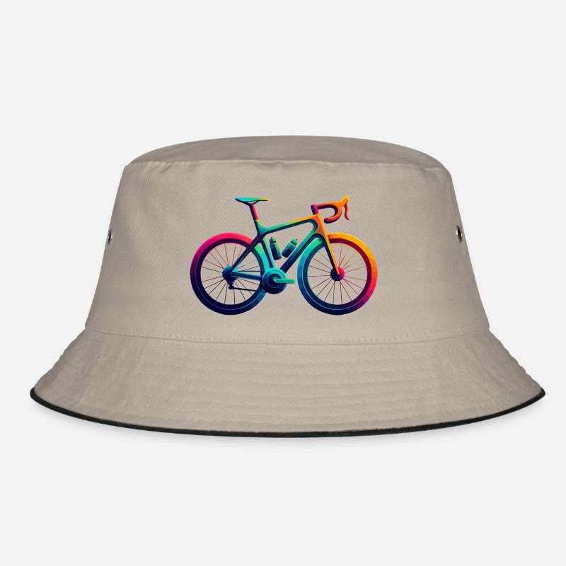 Illustration de cyclisme arc-en-ciel vibrant Bob
