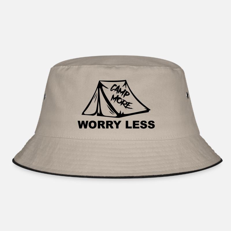 Camping Wohnmobil Wohnwagen Abenteuer Bucket Hat