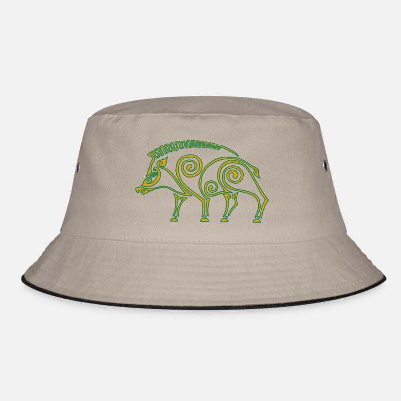 Keltisches Wildschwein Bucket Hat