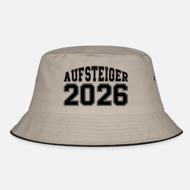 aufsteiger 2026 - Bucket Hat - Khaki/Schwarz