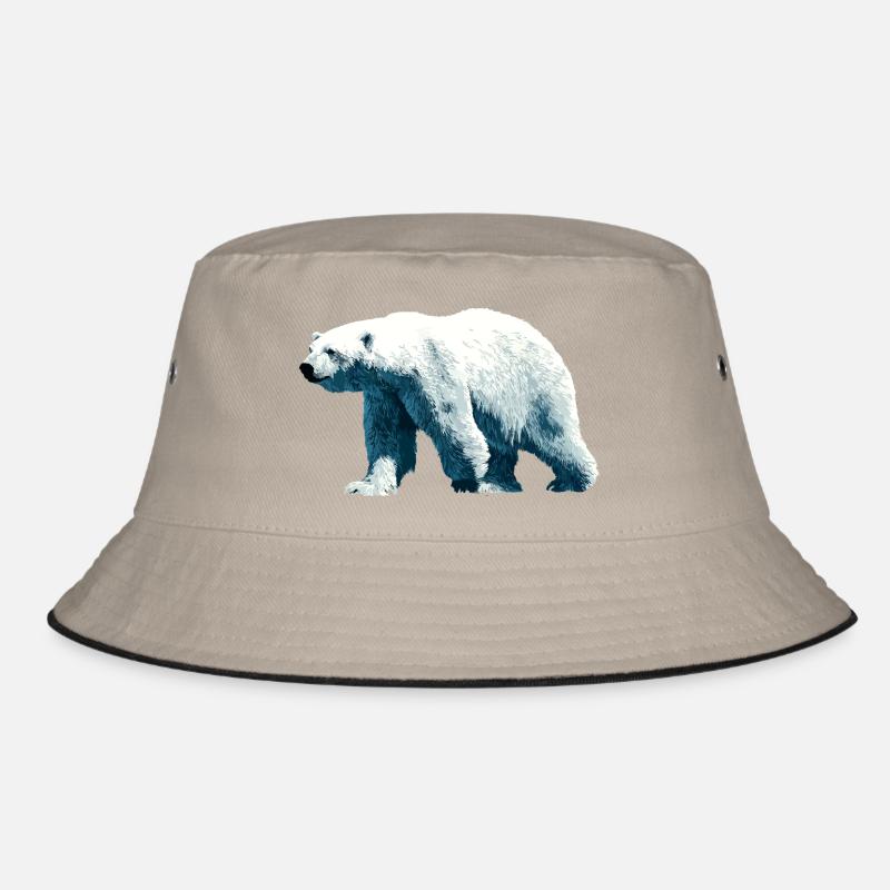 Polar Bär Eisbär Bucket Hat