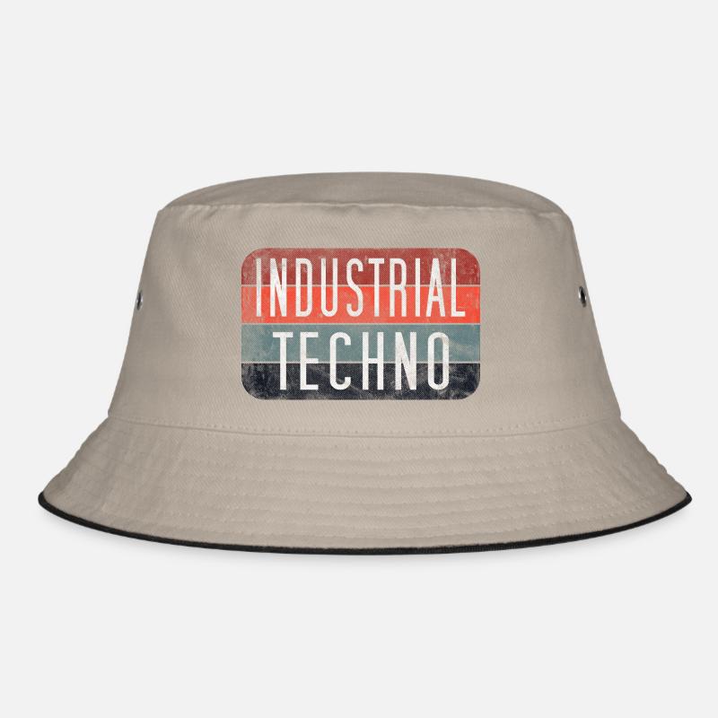 Industrial Techno Rétro Gradient Bob