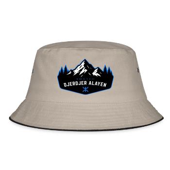 Djerdjer_Alayen_2 - Bucket Hat - khaki/black - Front