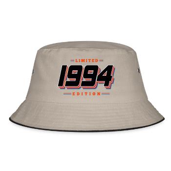 32. Geburtstag Limited Edition Jahrgang 1994 - Bucket Hat - Khaki/Schwarz - Vorne