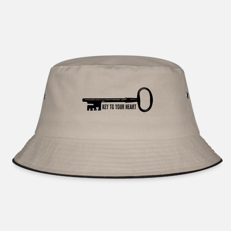 key to your heart Bucket Hat