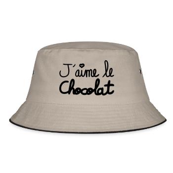 j'aime le chocolat - Bob - kaki/noir - Devant