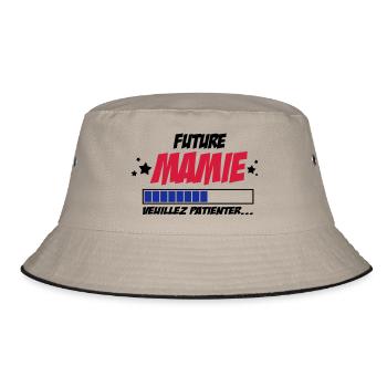 future mamie - Bob - kaki/noir - Devant