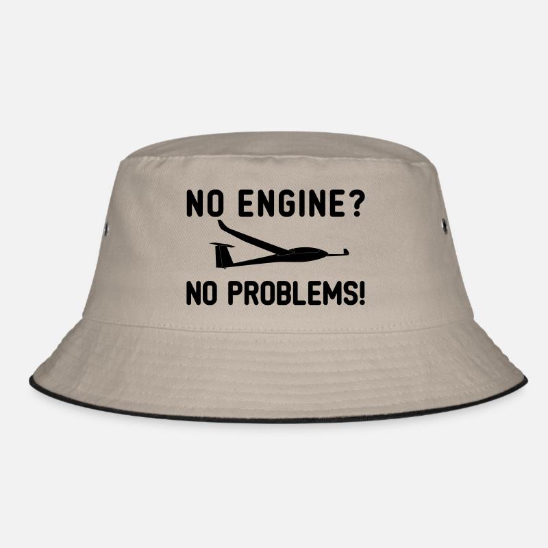 No engine No problem Gliding fan sports Bucket Hat