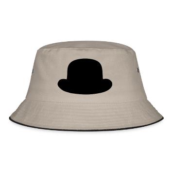 melon - Bucket Hat - khaki/black - Front