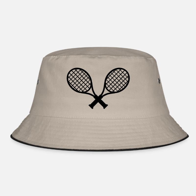 Tennis / Raquette - Bob - kaki/noir