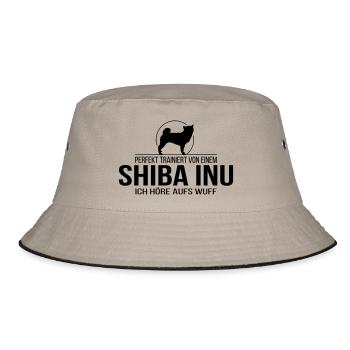 Shiba Inu Woof - Bob - kaki/noir - Devant