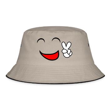 Smiley - Bob - kaki/noir - Devant