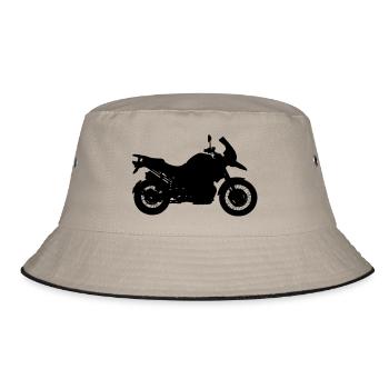 motorcycle racing - Bucket Hat - khaki/black - Front