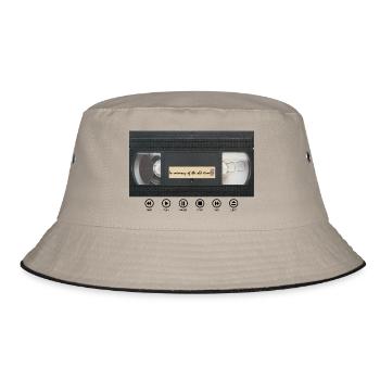 VHS - Bucket Hat - khaki/black - Front