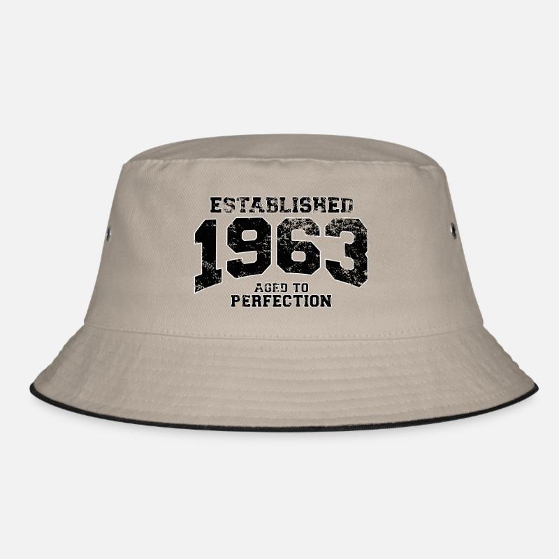 established 1963 - aged to perfection Bucket Hat