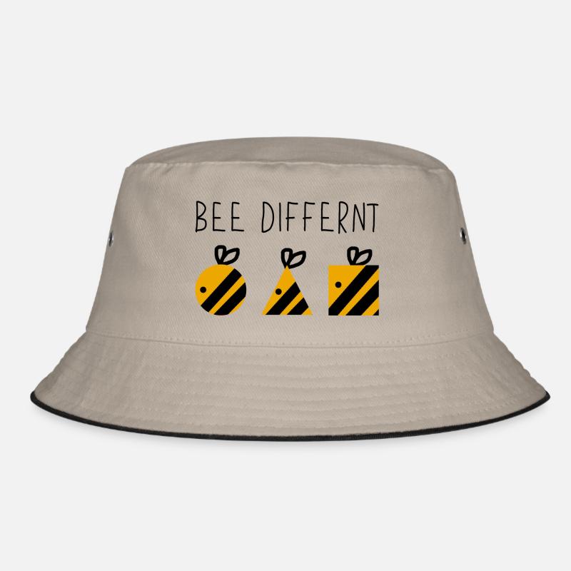 Bee different beekeeper Funny Funny Bee Bucket Hat