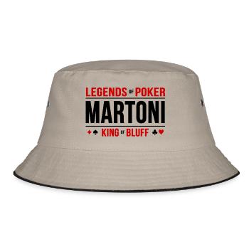 Poker, bluffer - Bob - kaki/noir - Devant