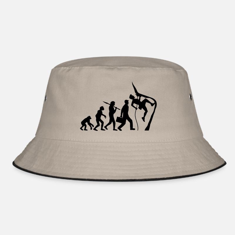 Klettern seil bergsteiger evolution Bucket Hat