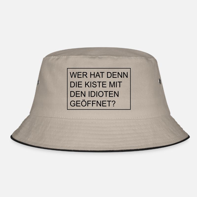 Kiste mit Idioten Bucket Hat