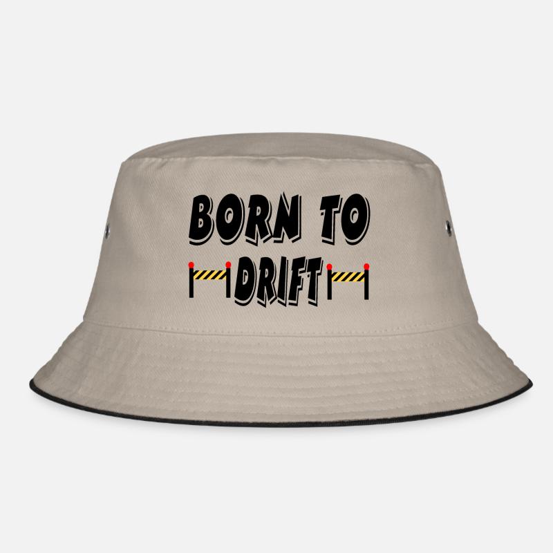 Auto - Bucket Hat - Khaki/Schwarz
