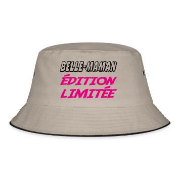 BEAUTIFUL MAMA Limited Edition - Bucket Hat - khaki/black - Front