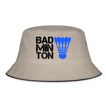 Badminton badminton - Bob - kaki/noir - Devant