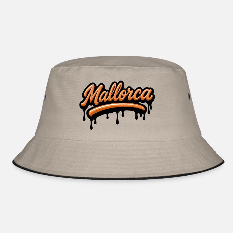 Mallorca lettering Bucket Hat