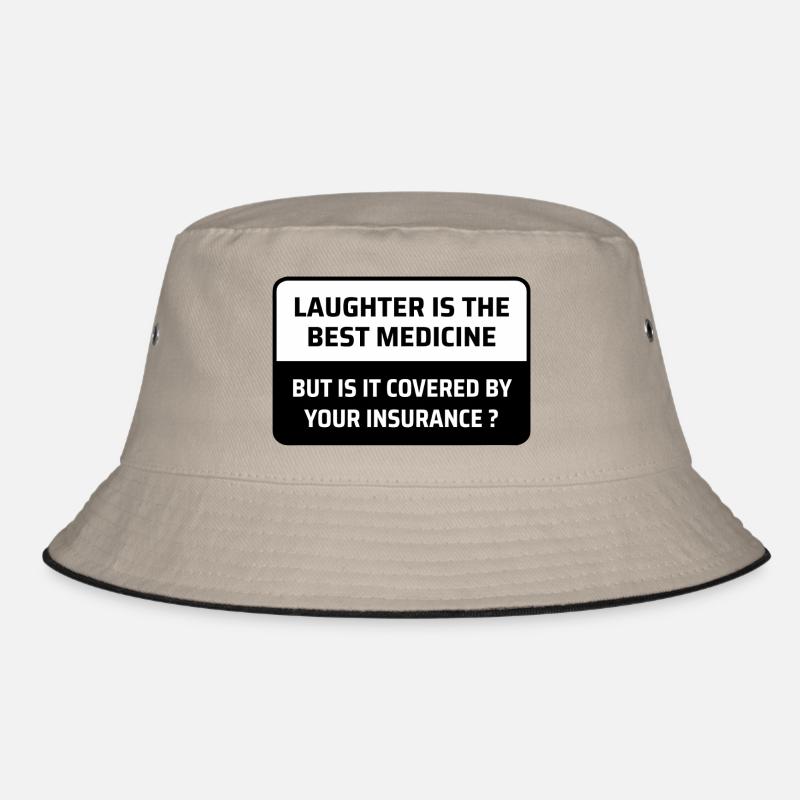 Lachen ist Medizin – wird es von der Versicherung übernommen? Bucket Hat