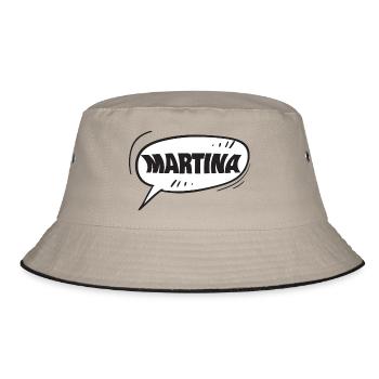 Martina comme prénom - Bob - kaki/noir - Devant