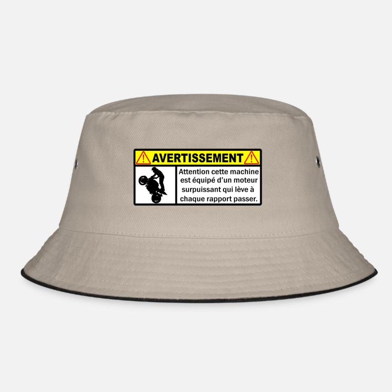 Warnung Bucket Hat